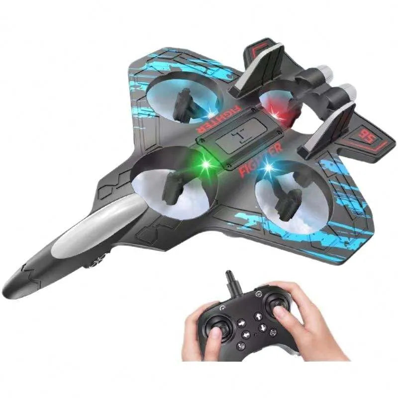 Advanced RC Jet Aircraft with LED Lights