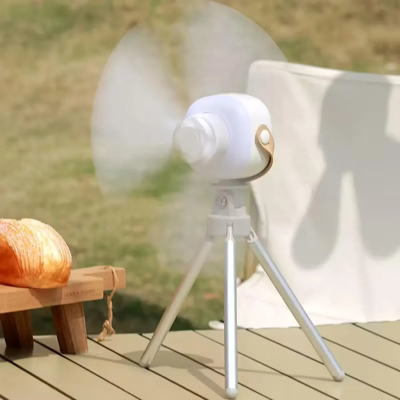Portable Mini Fan With Night Light