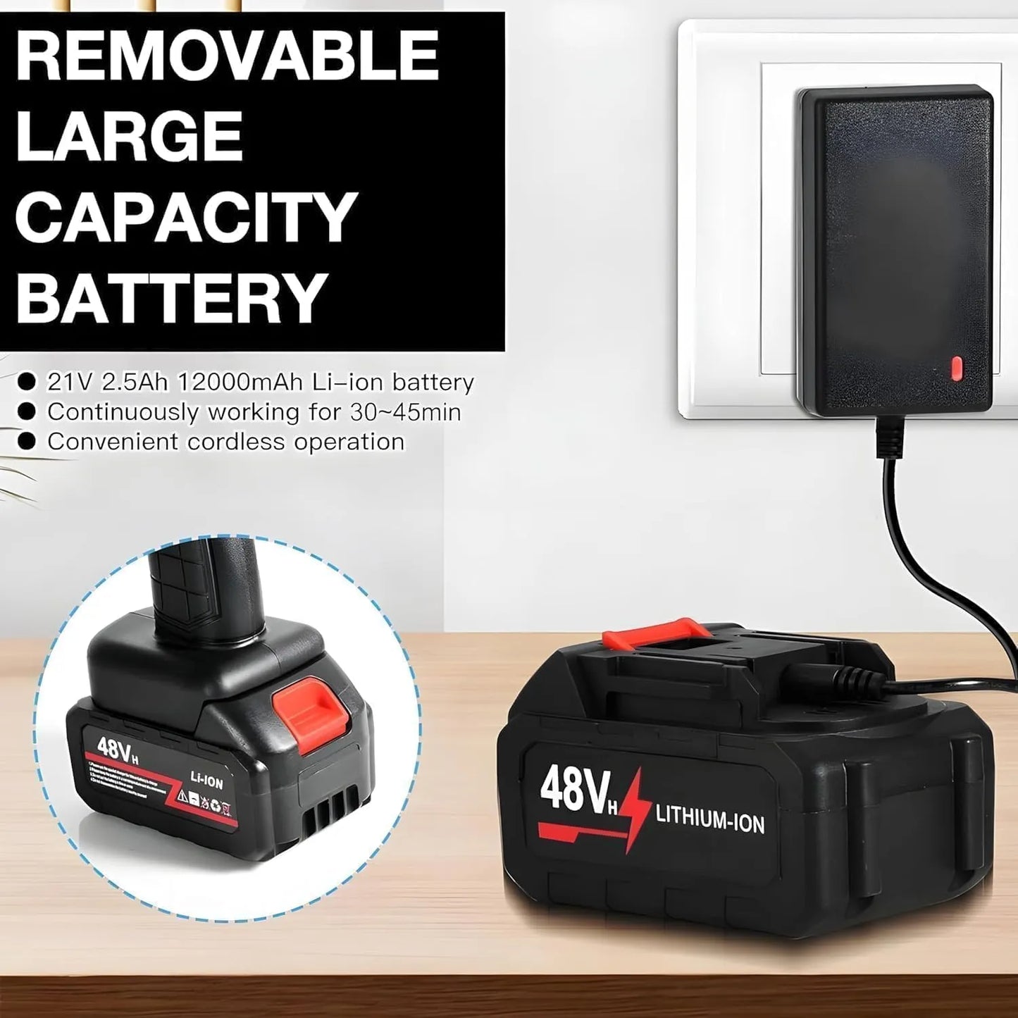 Portable & Wireless Pressure Washer